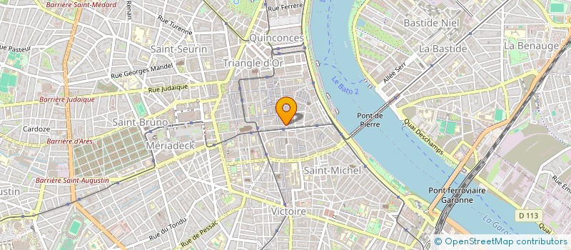 localisation de l'entreprise ARIGH  BORDEAUX