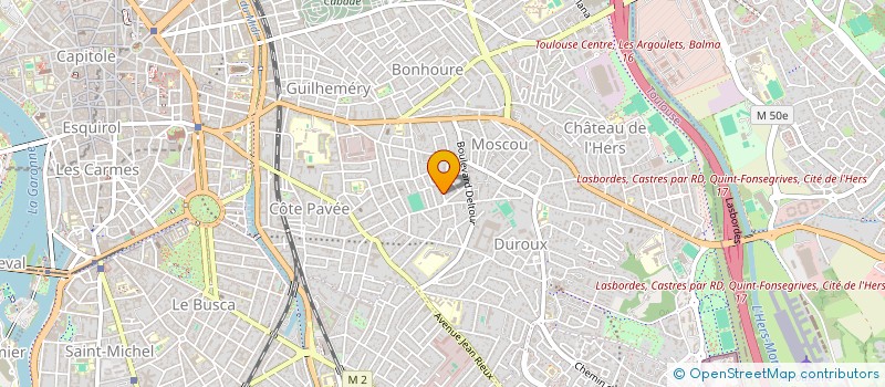 localisation de l'entreprise ARIGOLDY à TOULOUSE