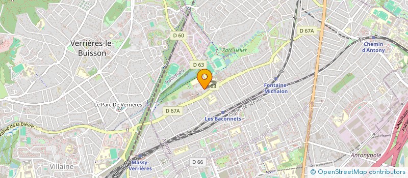 localisation de l'entreprise ARIGRACE GROUP à ANTONY