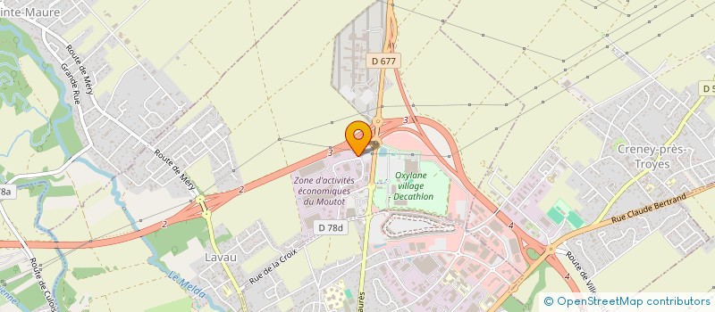 localisation de l'entreprise ARIION  LAVAU