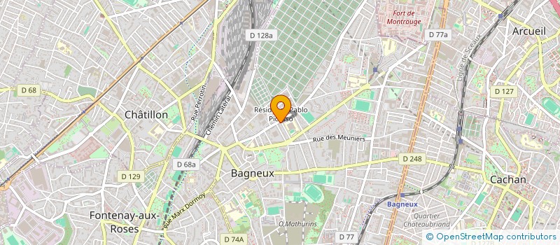 localisation de l'entreprise ARIJE-PHONE à BAGNEUX