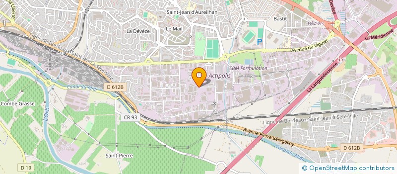 localisation de l'entreprise ARIKAN CONSTRUCTION  BEZIERS