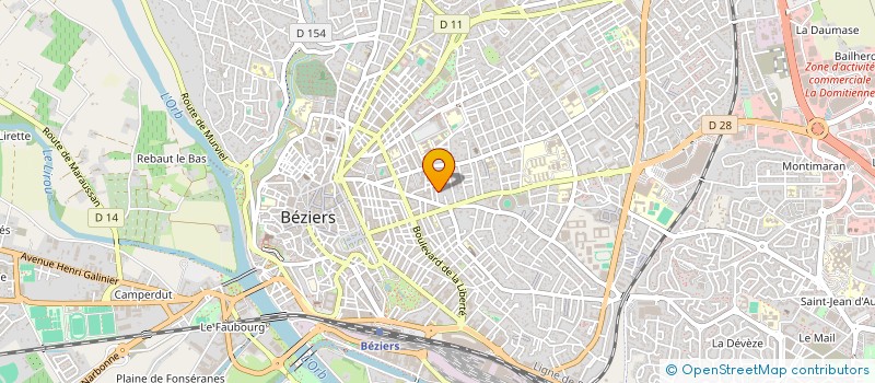 localisation de l'entreprise ARIKAN PARK  BEZIERS