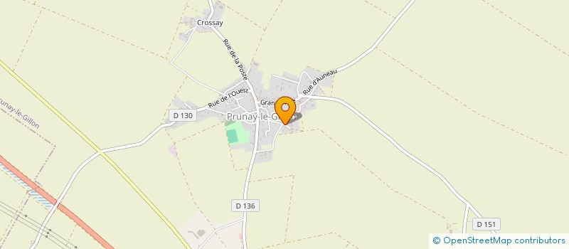 localisation de l'entreprise ARIL ABAT JOUR à PRUNAY-LE-GILLON