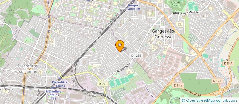 localisation de l'entreprise ARILES SECURITE à STAINS