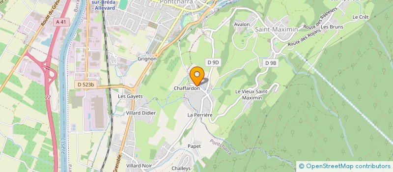 localisation de l'entreprise ARILLYS  SAINT-MAXIMIN