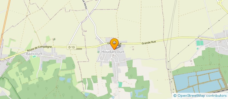 localisation de l'entreprise ARILOU  HOUDANCOURT