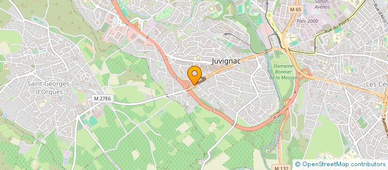 localisation de l'entreprise ARILOU  LATTES