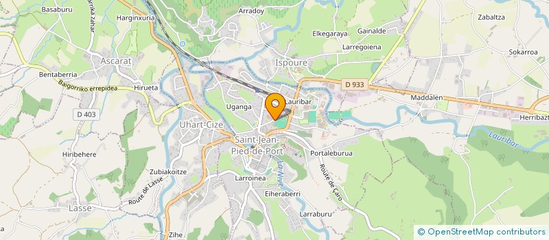 localisation de l'entreprise ARIMA  SAINT-JEAN-PIED-DE-PORT