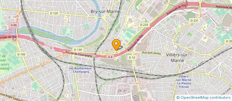 localisation de l'entreprise ARIMA  CHAMPIGNY-SUR-MARNE