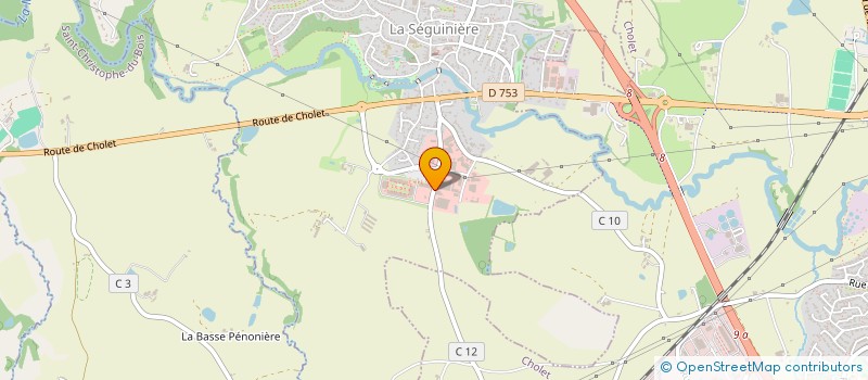 localisation de l'entreprise ARIMA SA à BEAUPREAU-EN-MAUGES