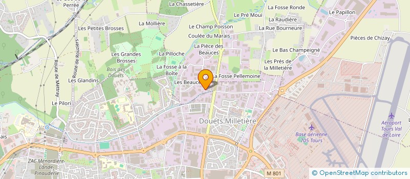 localisation de l'entreprise ARIMMO à NOTRE-DAME-D'OE