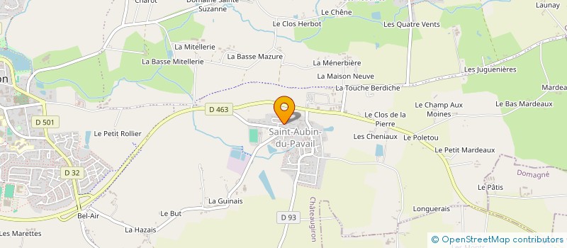 localisation de l'entreprise ARIMMO  CHATEAUGIRON