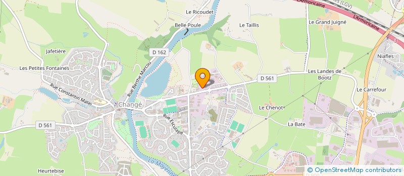 localisation de l'entreprise ARIMMO  CHANGE