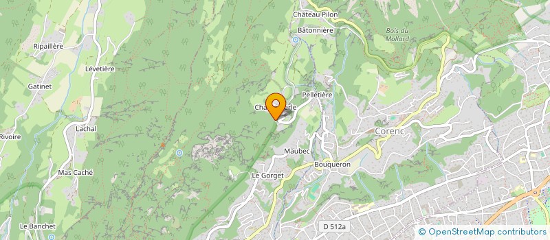 localisation de l'entreprise ARIMMO  LA TRONCHE