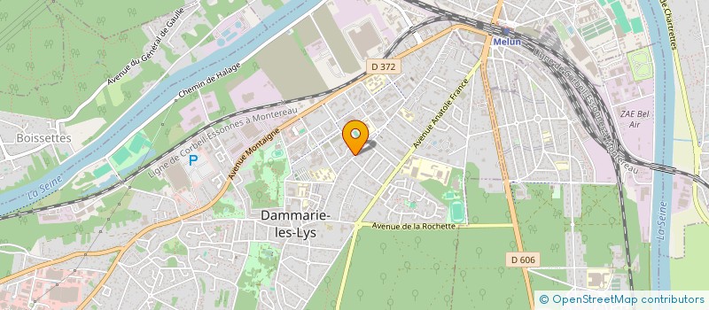 localisation de l'entreprise ARIMO à DAMMARIE-LES-LYS