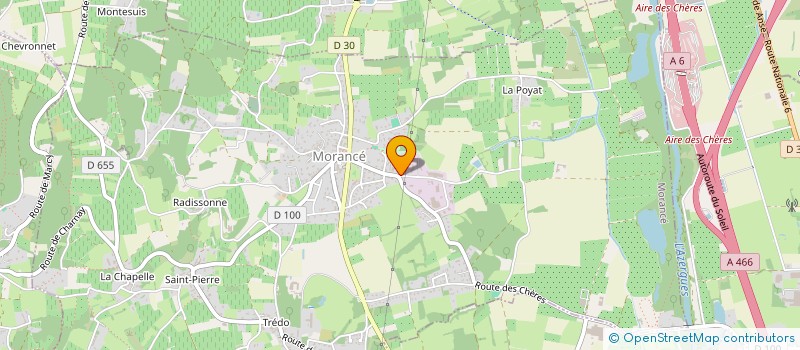 localisation de l'entreprise ARIN VEST CONSEILS SAS  MORANCE