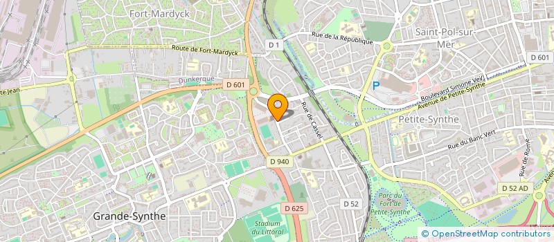 localisation de l'entreprise ARINELLA SCI à DUNKERQUE