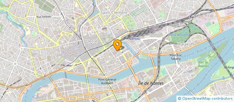 localisation de l'entreprise ARINFO I-MAGINER à NANTES