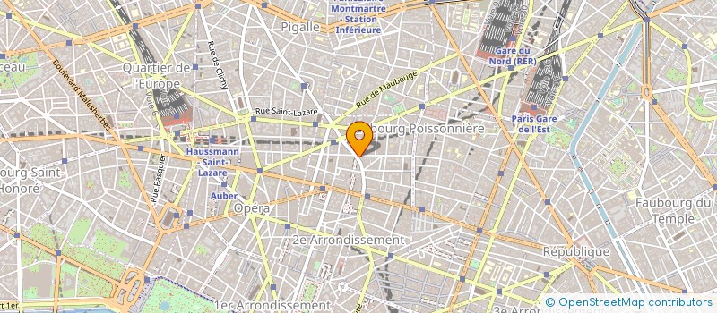 localisation de l'entreprise ARINNA à PARIS