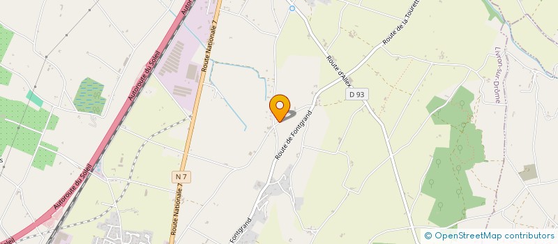 localisation de l'entreprise ARINOCIALE  LIVRON-SUR-DROME