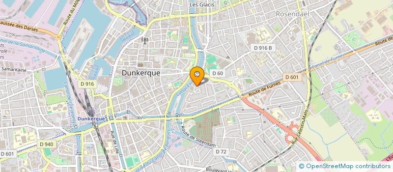 localisation de l'entreprise ARINZO à DUNKERQUE