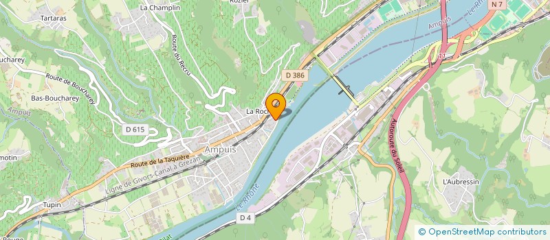 localisation de l'entreprise ARIOLA DEVELOPPEMENT  LA CHAPELLE-DE-SURIEU