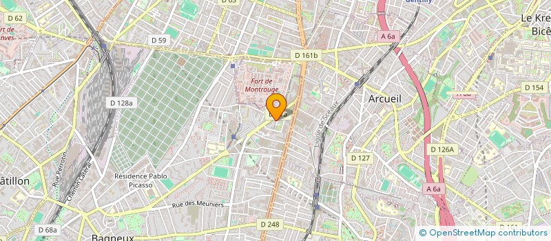 localisation de l'entreprise ARION à BAGNEUX
