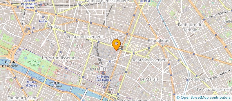localisation de l'entreprise ARION à PARIS