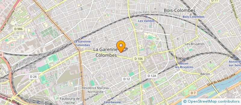 localisation de l'entreprise ARION à LA GARENNE-COLOMBES