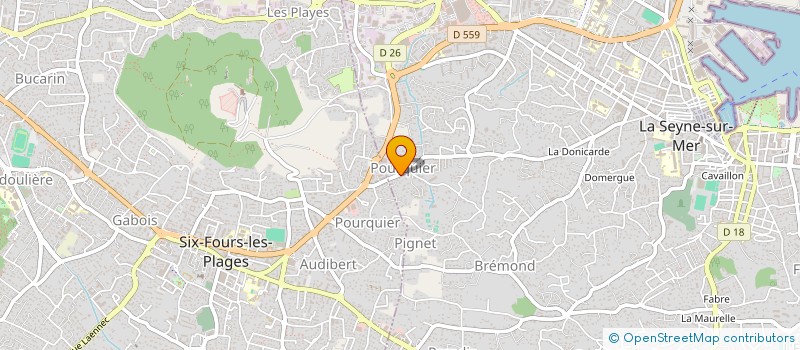 localisation de l'entreprise ARION à LA SEYNE-SUR-MER