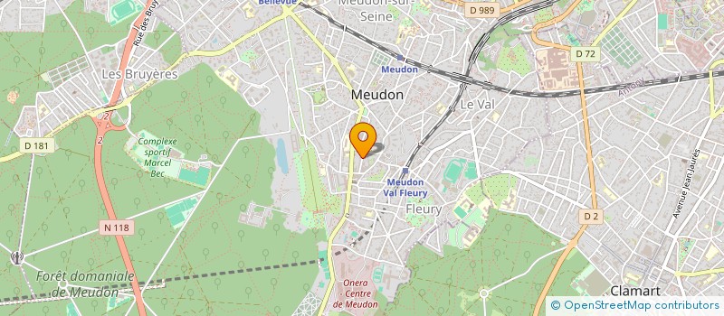 localisation de l'entreprise ARION à MEUDON
