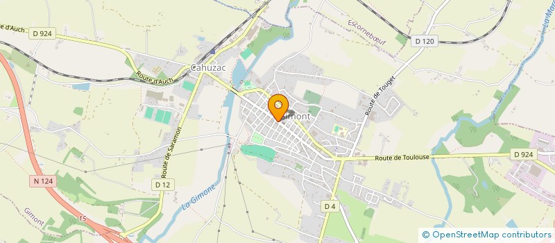 localisation de l'entreprise ARION PISCINES  GIMONT