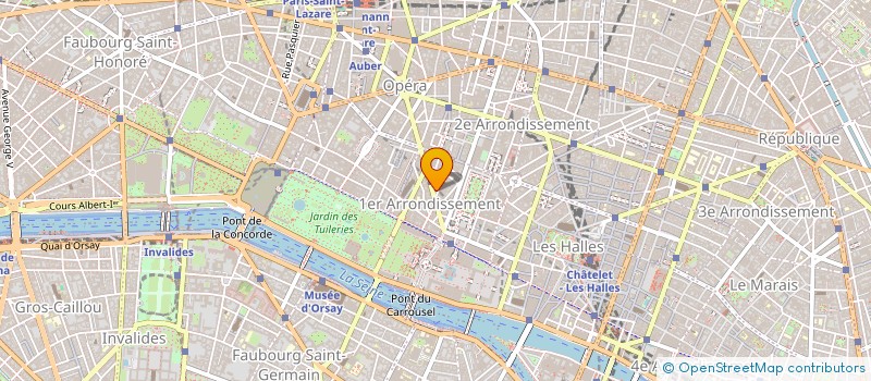 localisation de l'entreprise ARION SARL à PARIS