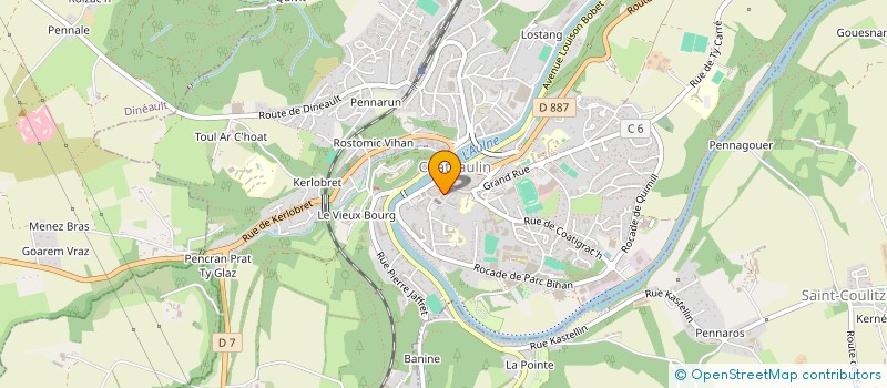 localisation de l'entreprise ARIOS CLOTHING  CHATEAULIN