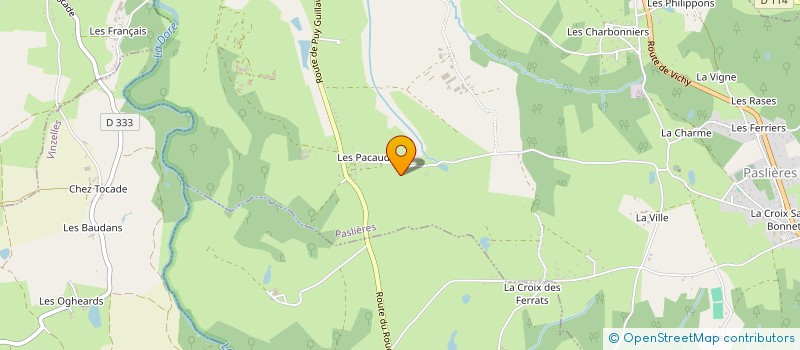 localisation de l'entreprise ARIOS GROUP  PASLIERES