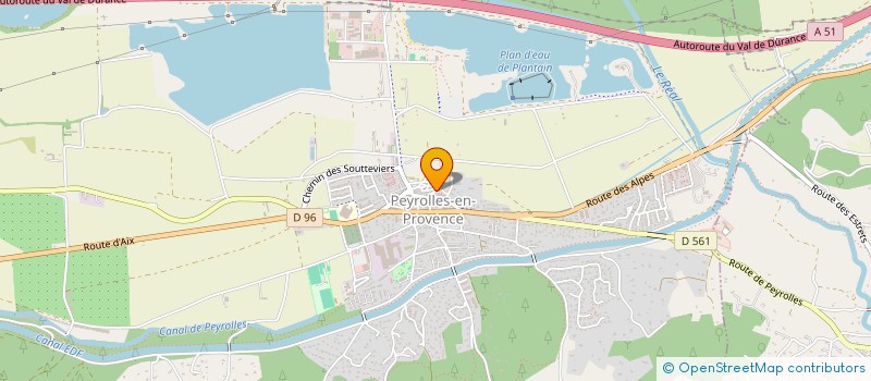localisation de l'entreprise ARIS  PEYROLLES-EN-PROVENCE