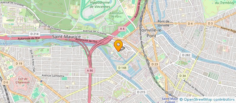 localisation de l'entreprise ARIS à SAINT-MAURICE