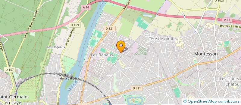 localisation de l'entreprise ARIS IMPEX  MONTESSON