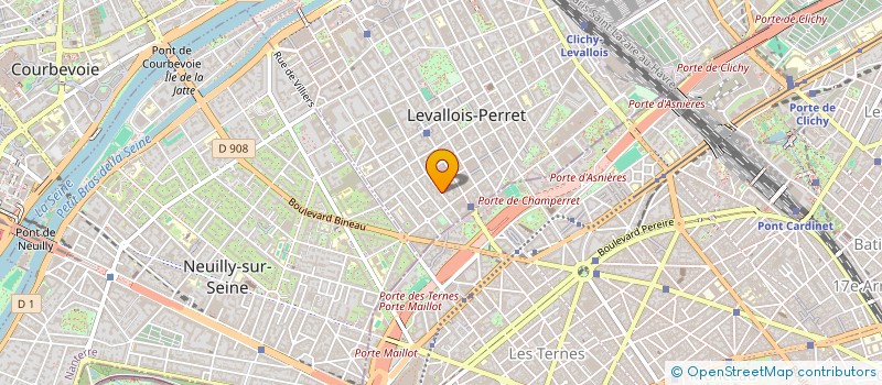 localisation de l'entreprise ARISGLOBAL à LEVALLOIS-PERRET
