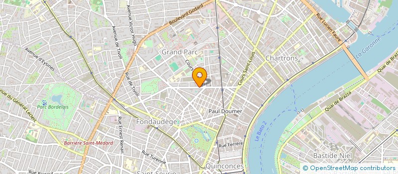 localisation de l'entreprise ARISLO  BORDEAUX