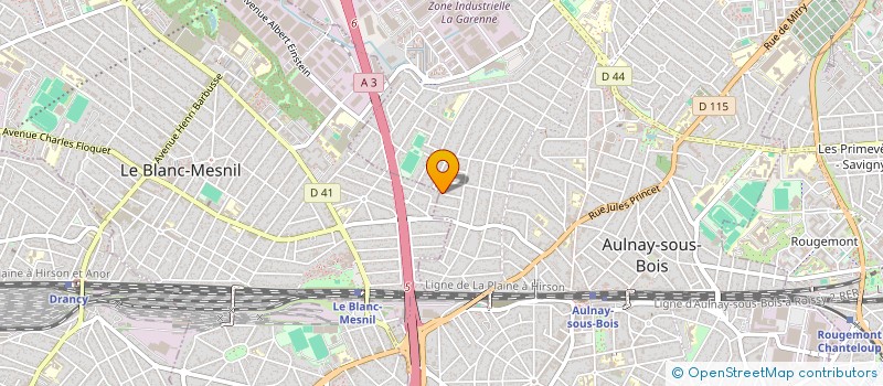 localisation de l'entreprise ARISON à AULNAY SOUS BOIS