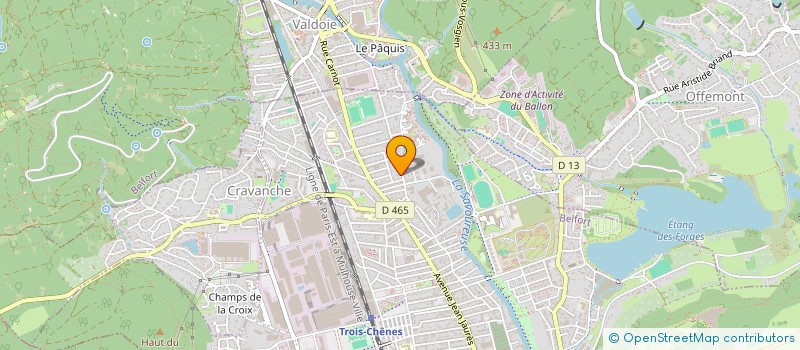 localisation de l'entreprise ARISOY ET FILS EURL  BELFORT