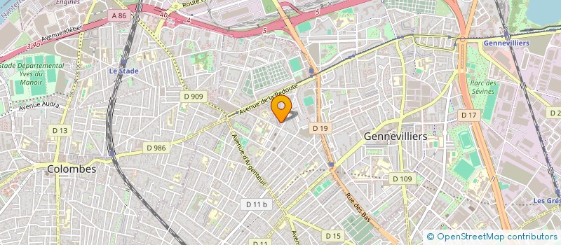localisation de l'entreprise ARISSAN à ASNIERES-SUR-SEINE