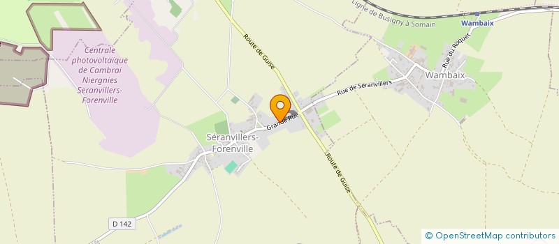 localisation de l'entreprise ARISSON PROD à ANNEUX
