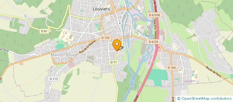 localisation de l'entreprise ARISTA DEPOT  LOUVIERS