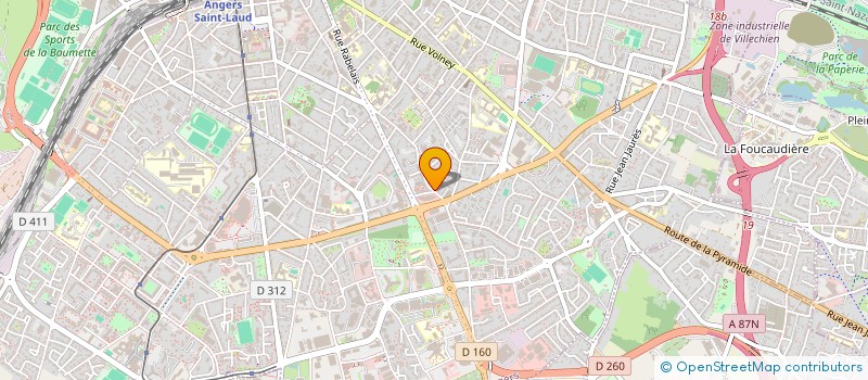 localisation de l'entreprise ARISTA REAL ESTATE DEVELOPPEMENT à ANGERS
