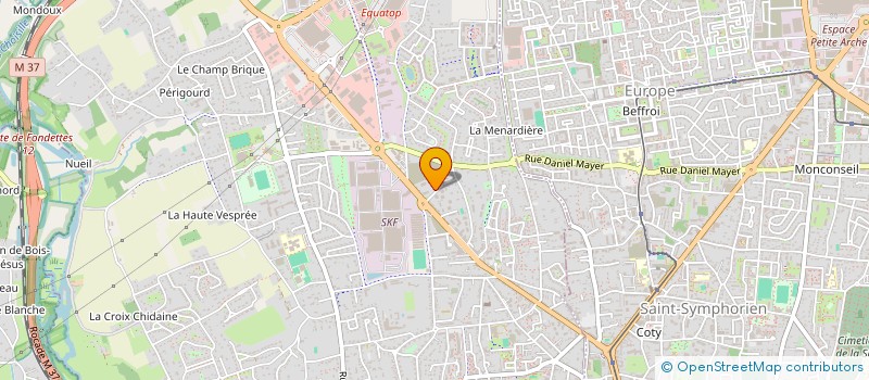 localisation de l'entreprise ARISTAEUS  SAINT-CYR-SUR-LOIRE