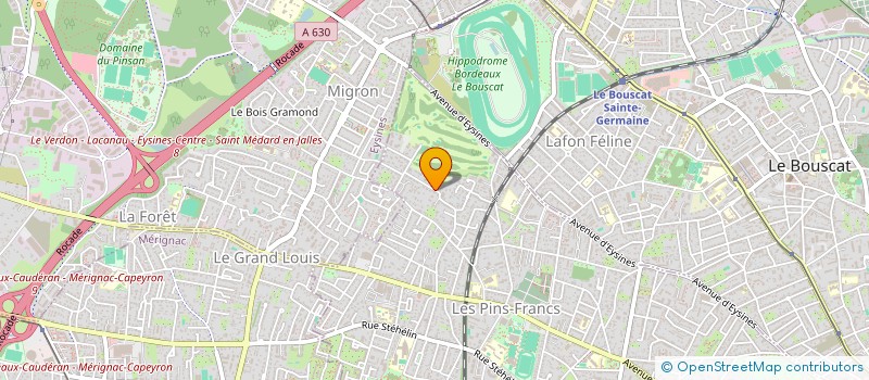 localisation de l'entreprise ARISTEE  BORDEAUX