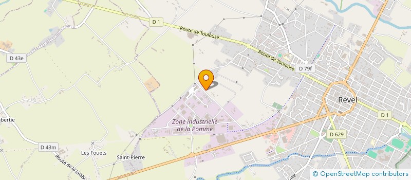 localisation de l'entreprise ARISTEE  REVEL